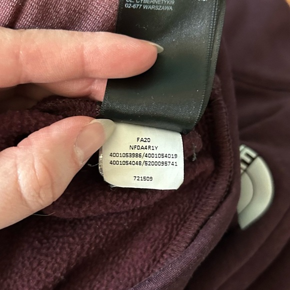 North Face Active Trail Midweight Full Zip Fleece Jacket in Root Brown Heather - Picture 8 of 8